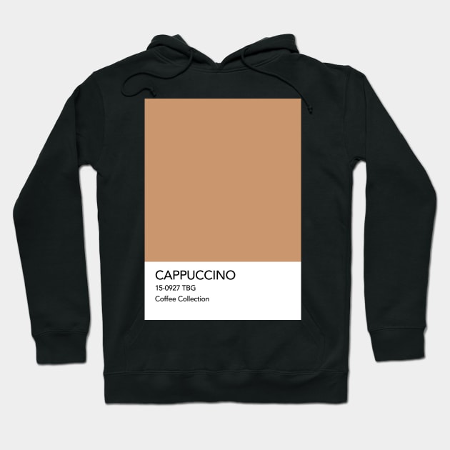 Cappuccino Pantone Colour Hoodie by calamarisky